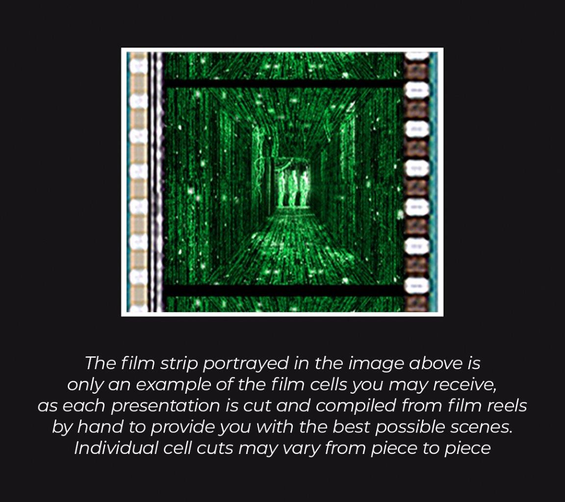The Matrix (S1) Minicell FilmCells Framed Desktop Presentation USFC6445