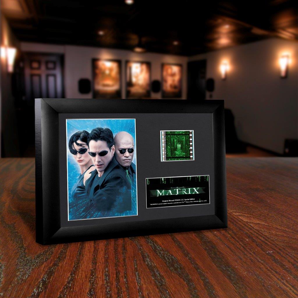 The Matrix (S1) Minicell FilmCells Framed Desktop Presentation USFC6445