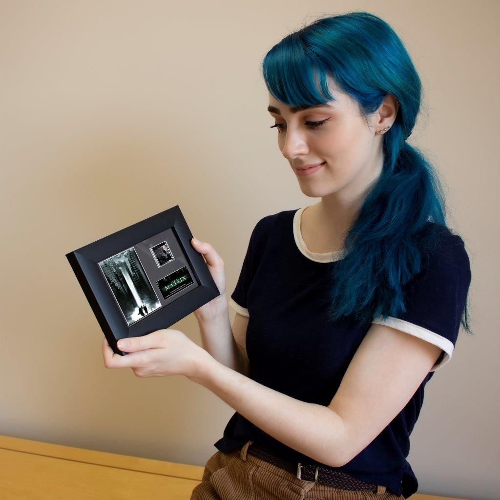 The Matrix (Neo, Trinity, & Morpheus) Minicell FilmCells™ Framed Desktop Presentation USFC6446