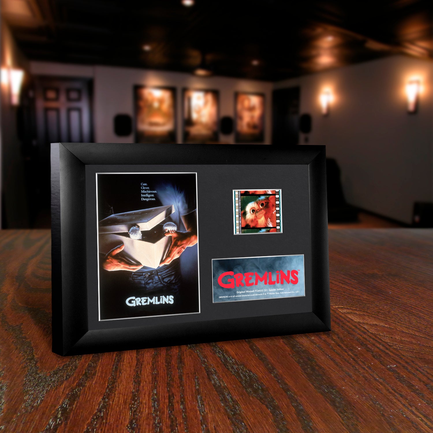 Gremlins (Movie Poster Artwork) Minicell FilmCells Framed Desktop Presentation USFC6452