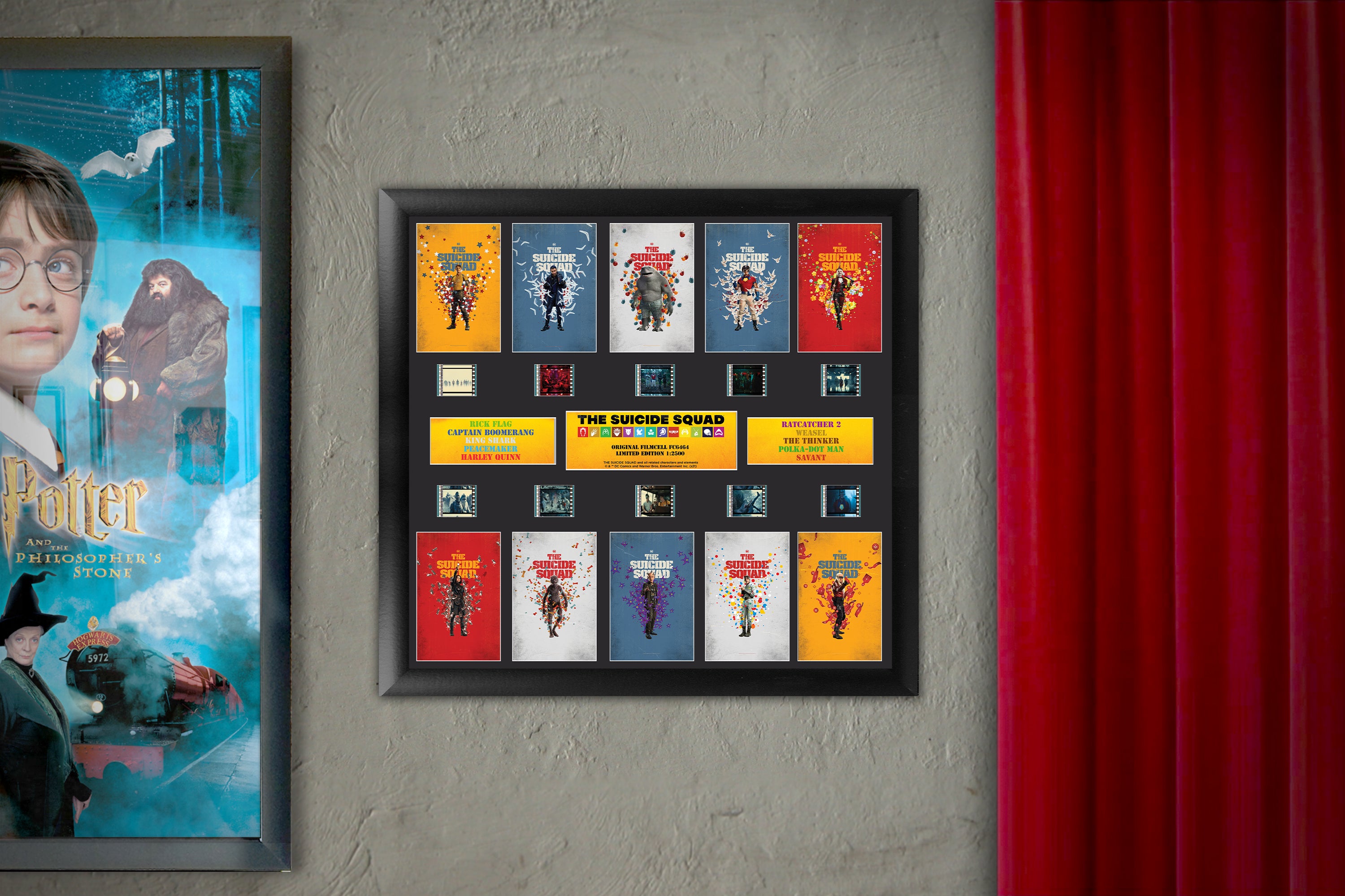 The Suicide Squad (S1) FilmCells Presentation Limited Edition Montage Wall Art USFC6464