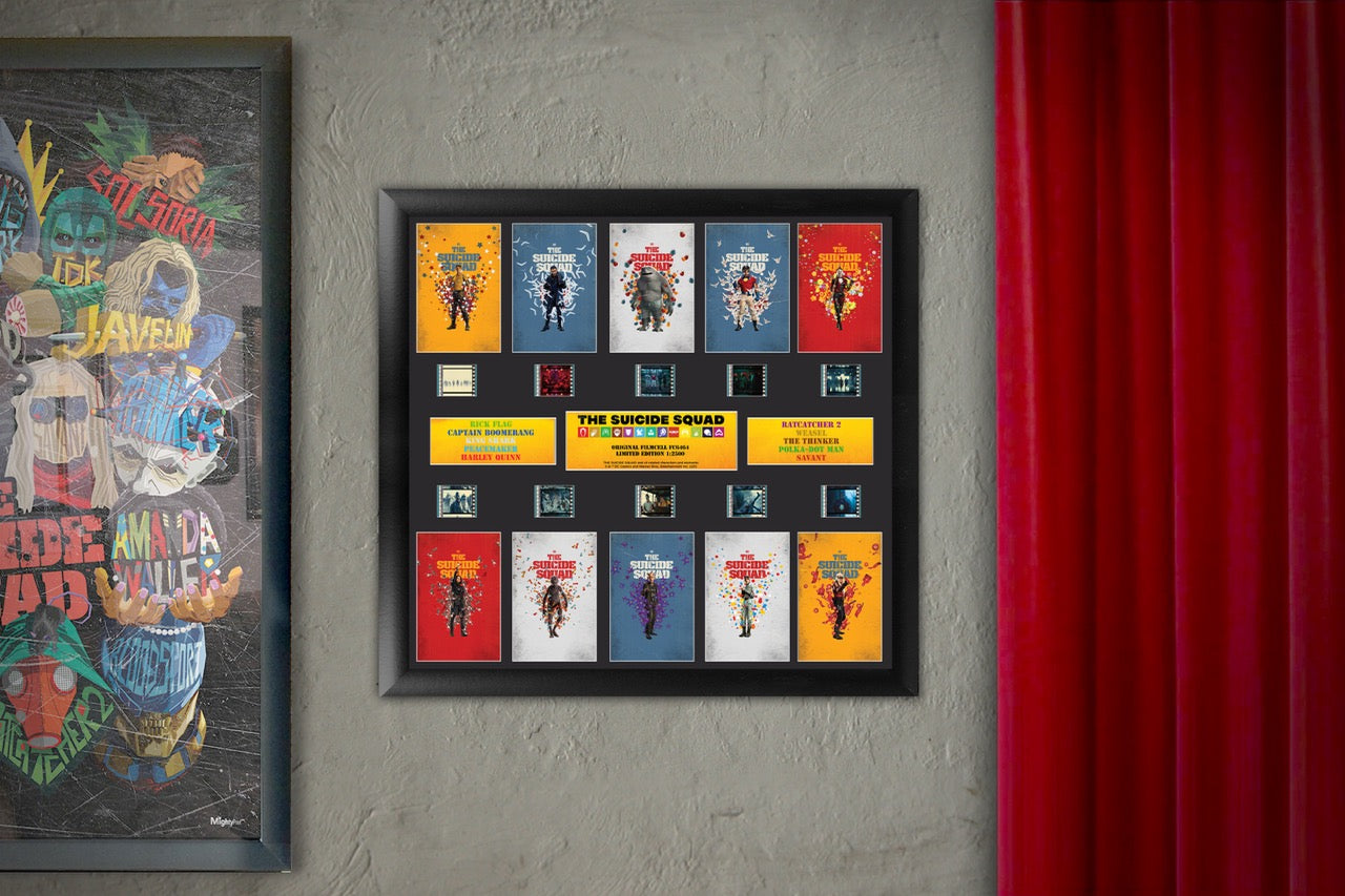 The Suicide Squad (S1) FilmCells Presentation Limited Edition Montage Wall Art USFC6464