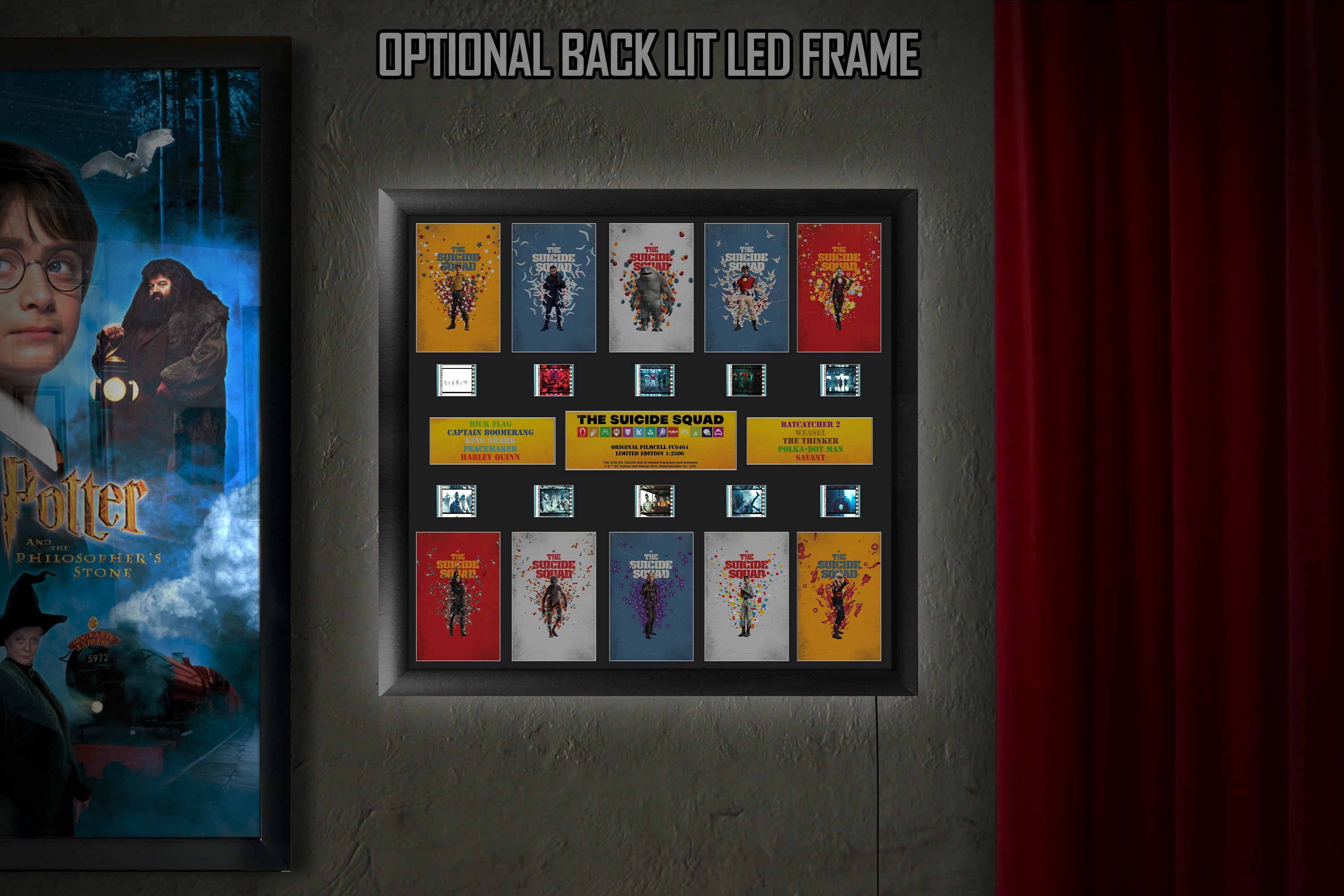 The Suicide Squad (S1) FilmCells Presentation Limited Edition Montage Wall Art USFC6464