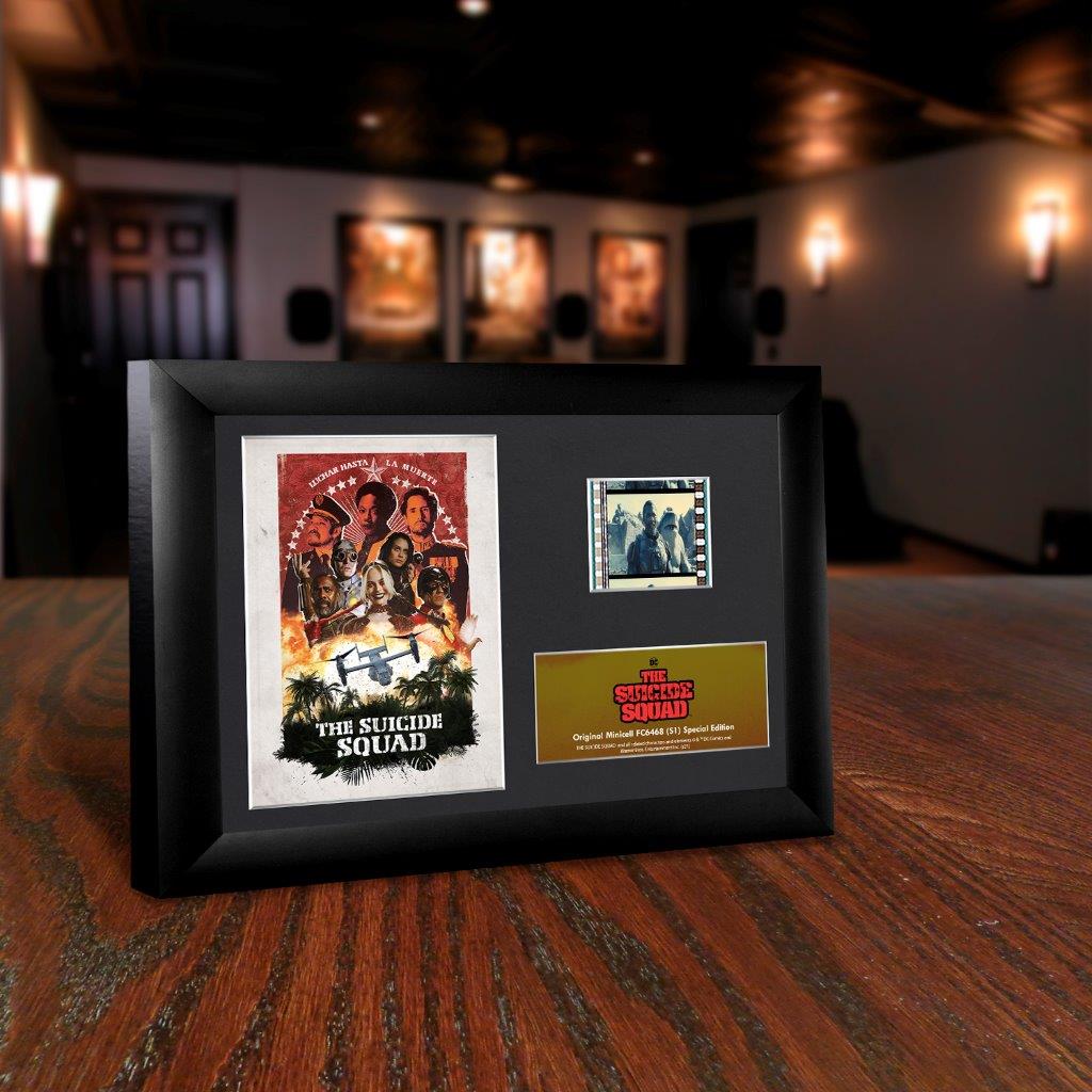 The Suicide Squad S1) Minicell FilmCells Framed Desktop Presentation USFC6468