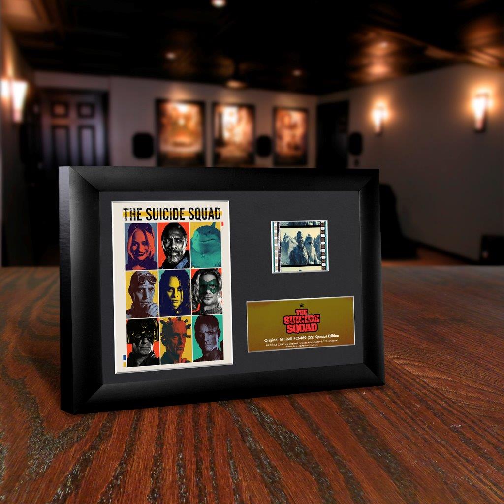 The Suicide Squad (S2) Minicell FilmCells Framed Desktop Presentation USFC6469