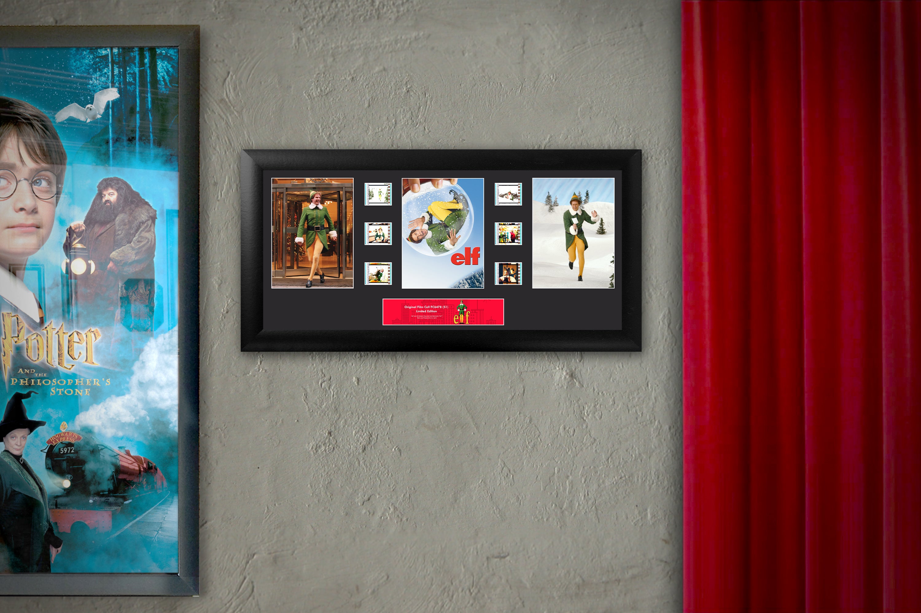 Elf (S1) Limited Edition Trio Framed FilmCells Presentation USFC6478
