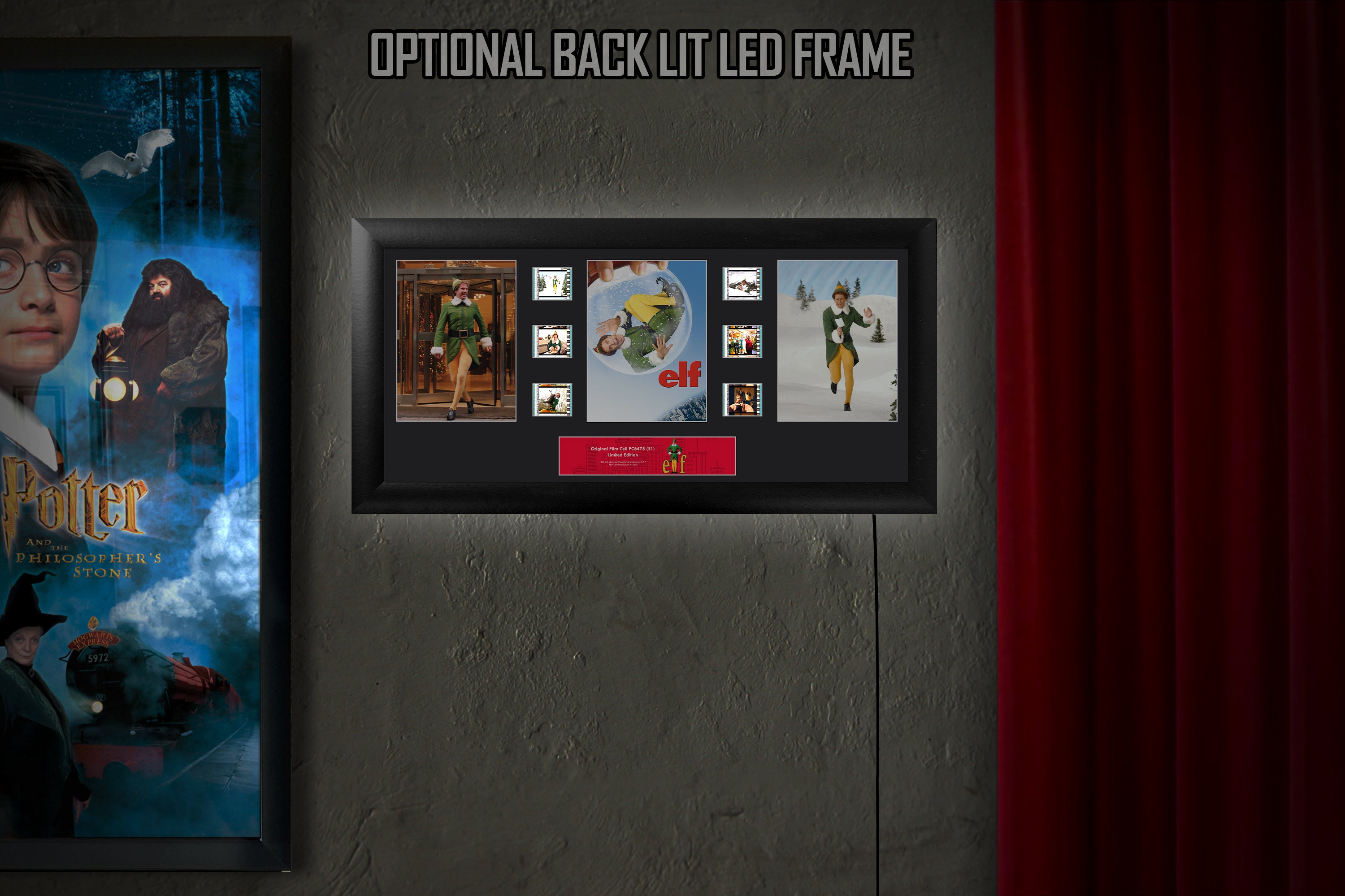 Elf (S1) Limited Edition Trio Framed FilmCells Presentation USFC6478