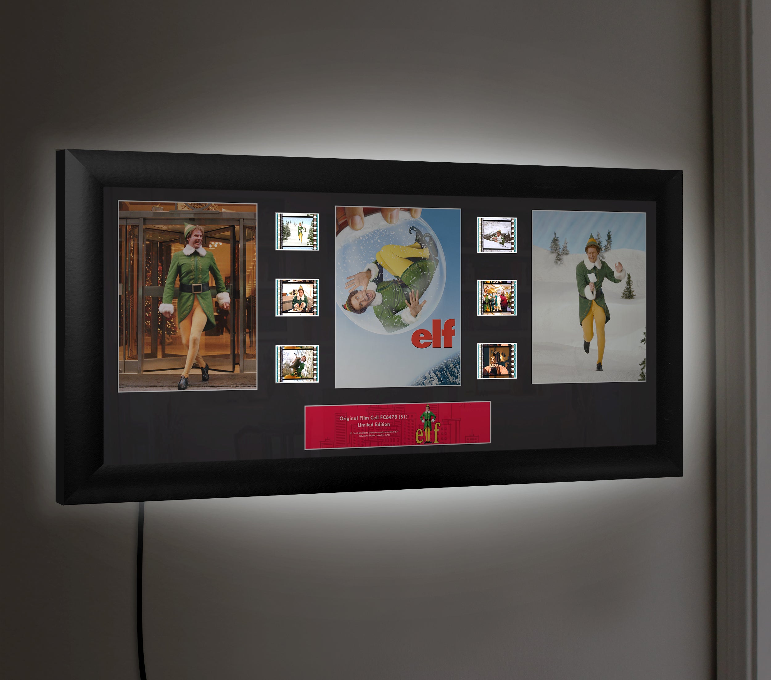Elf (S1) Limited Edition Trio Framed FilmCells Presentation USFC6478