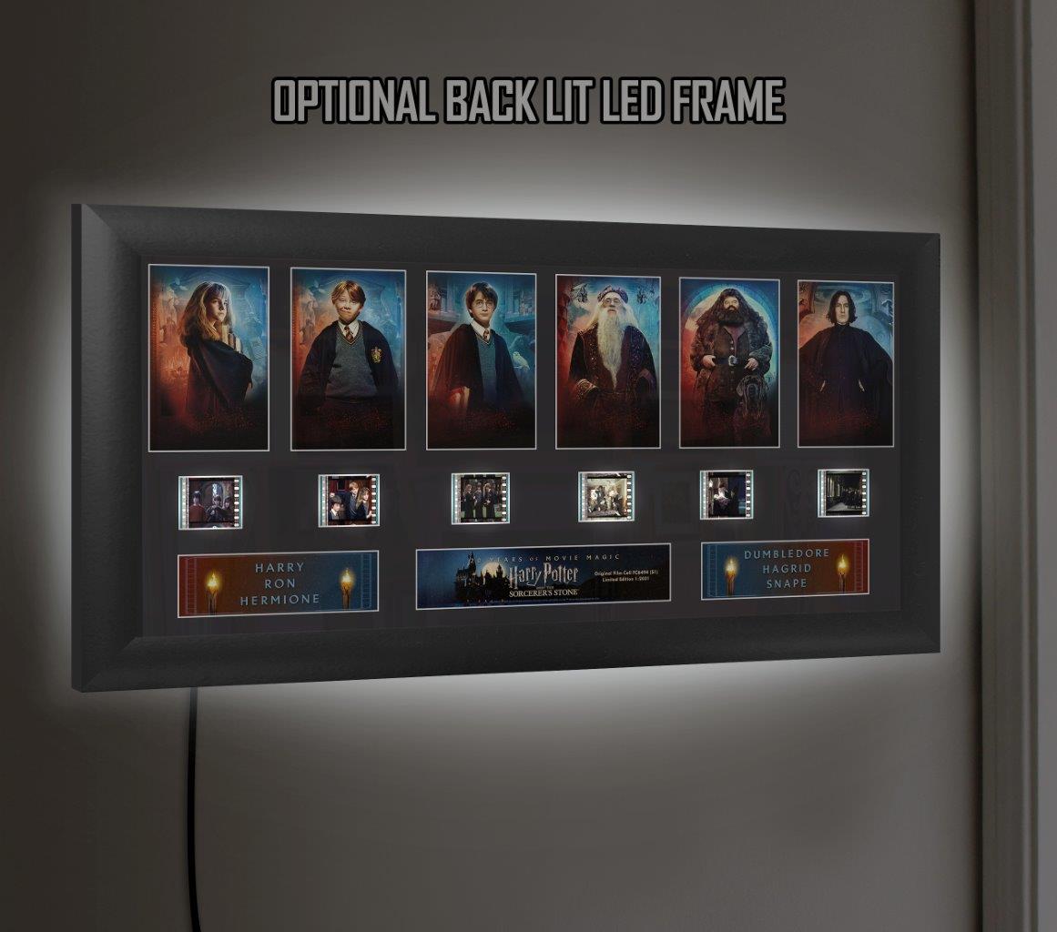 Harry Potter and the Sorcerers Stone (20th Anniversary) (S1) Limited Edition Deluxe FilmCells Framed Presentation USFC6494