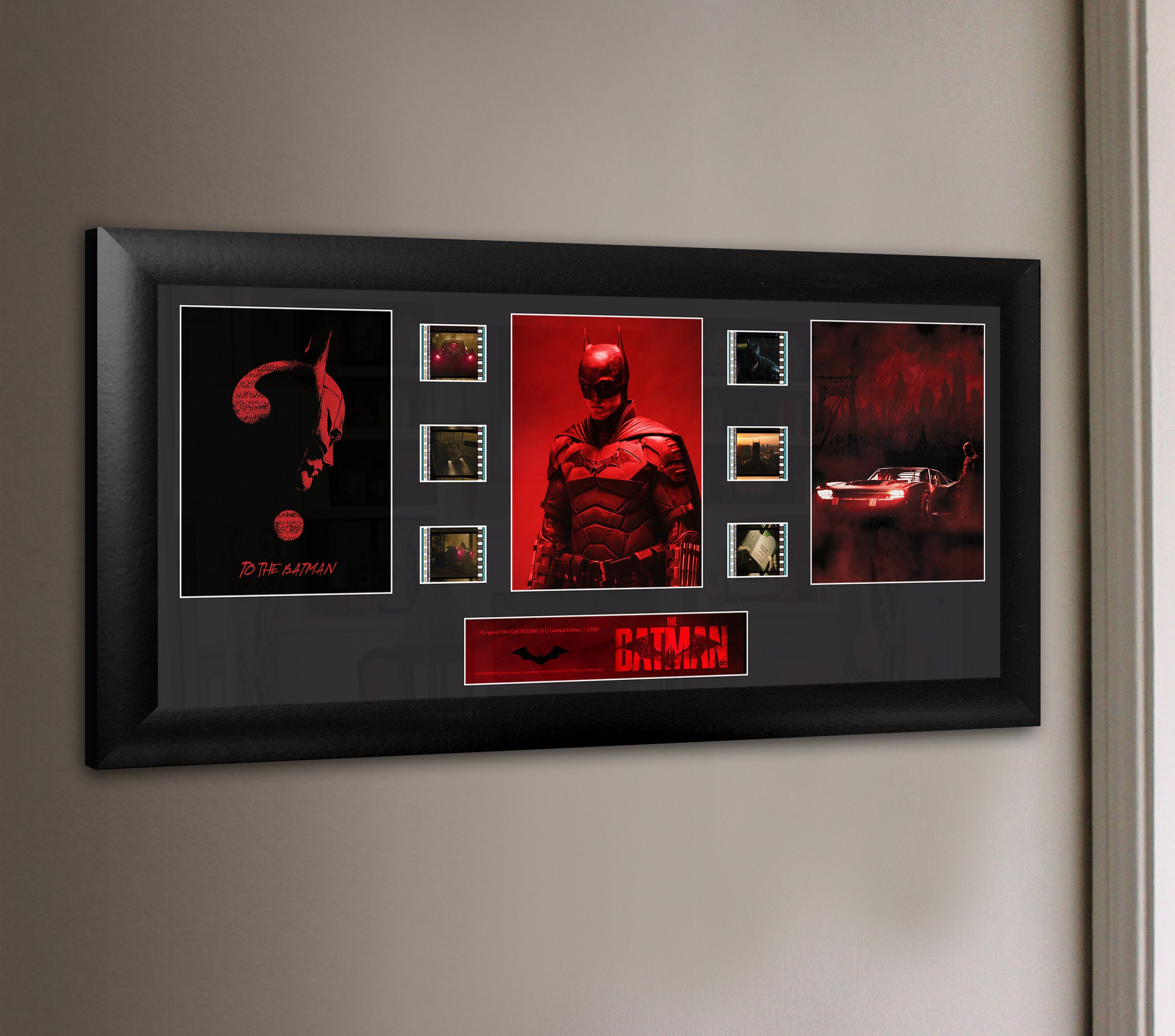 The Batman (S1) Limited Edition Trio Framed FilmCells Presentation USFC6500
