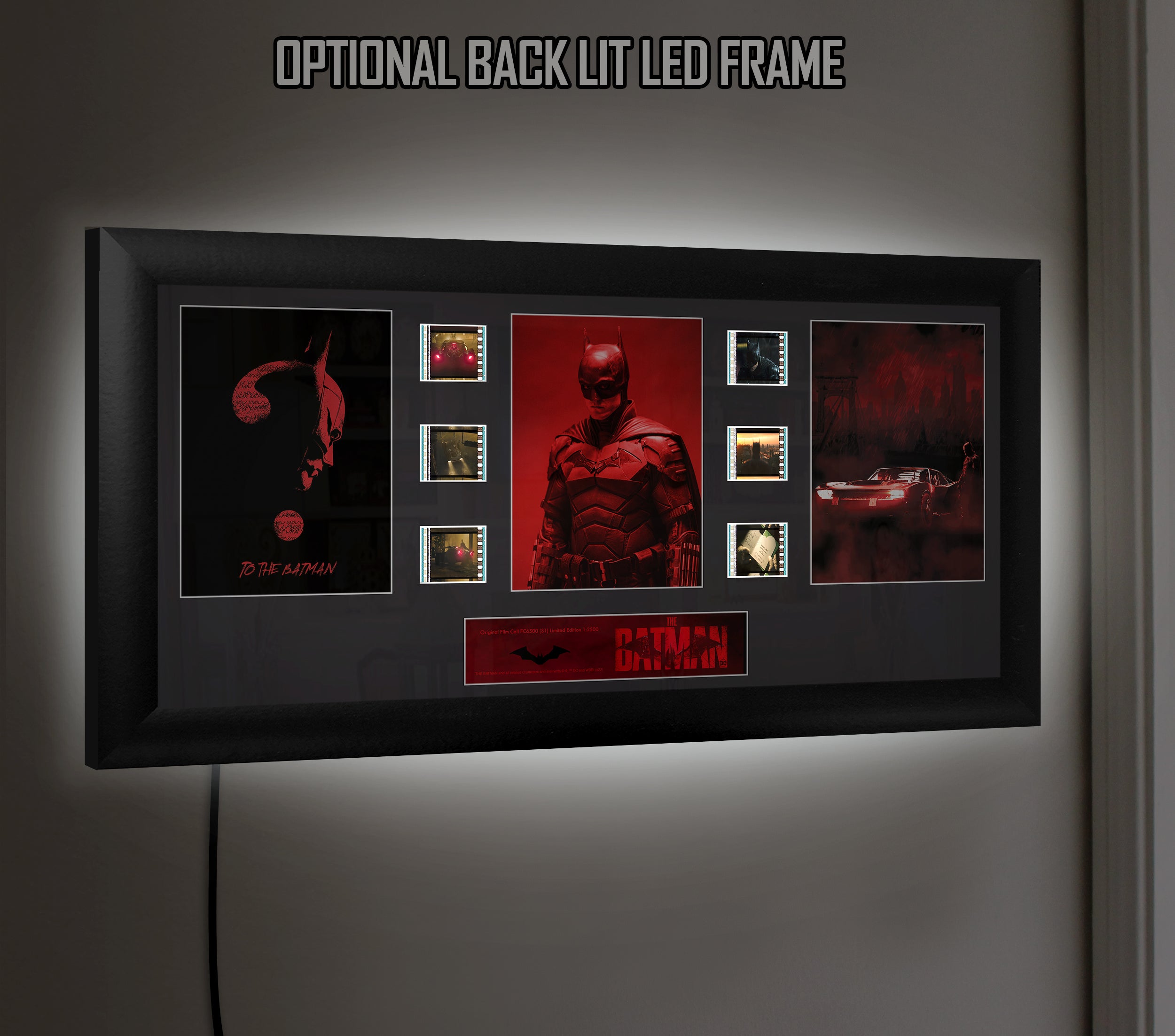 The Batman (S1) Limited Edition Trio Framed FilmCells Presentation USFC6500