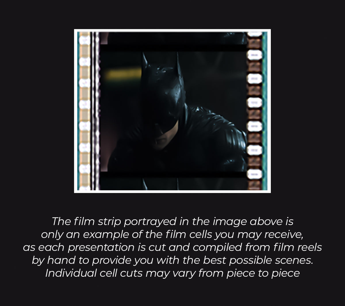 The Batman (Red Rain) Minicell FilmCells Framed Desktop Presentation USFC6503