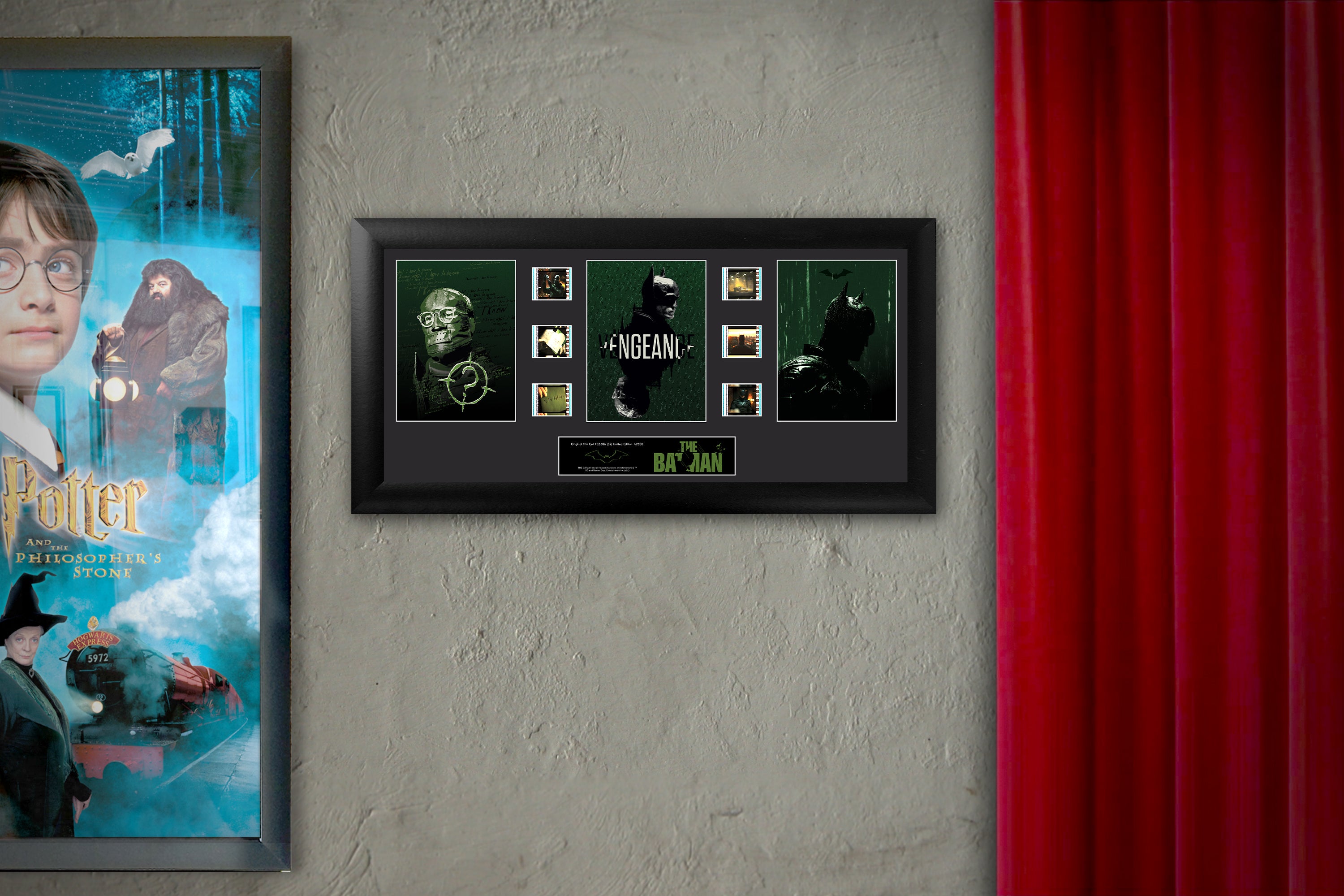 The Batman (S2) Limited Edition Trio Framed FilmCells Presentation USFC6506