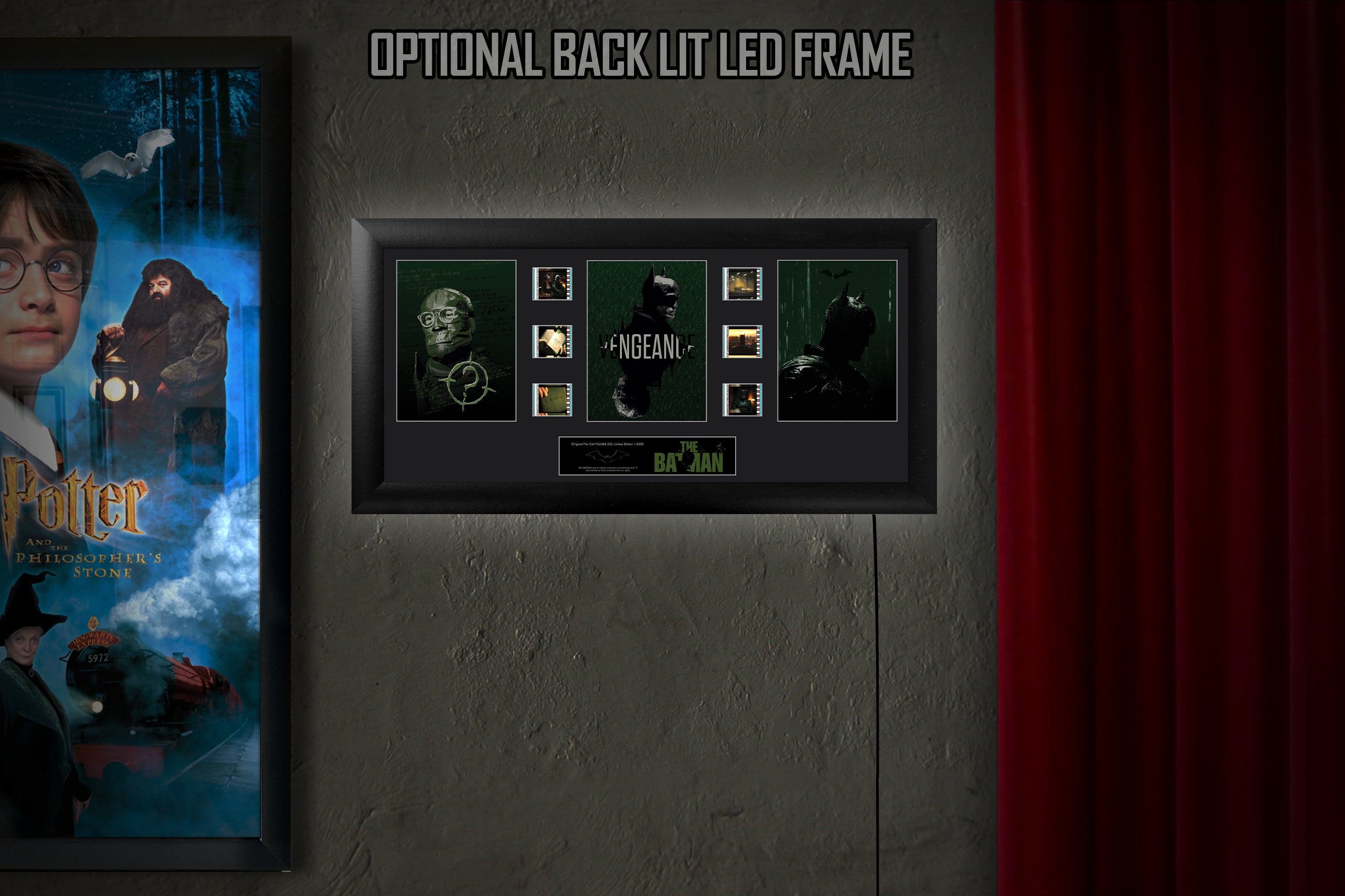 The Batman (S2) Limited Edition Trio Framed FilmCells Presentation USFC6506