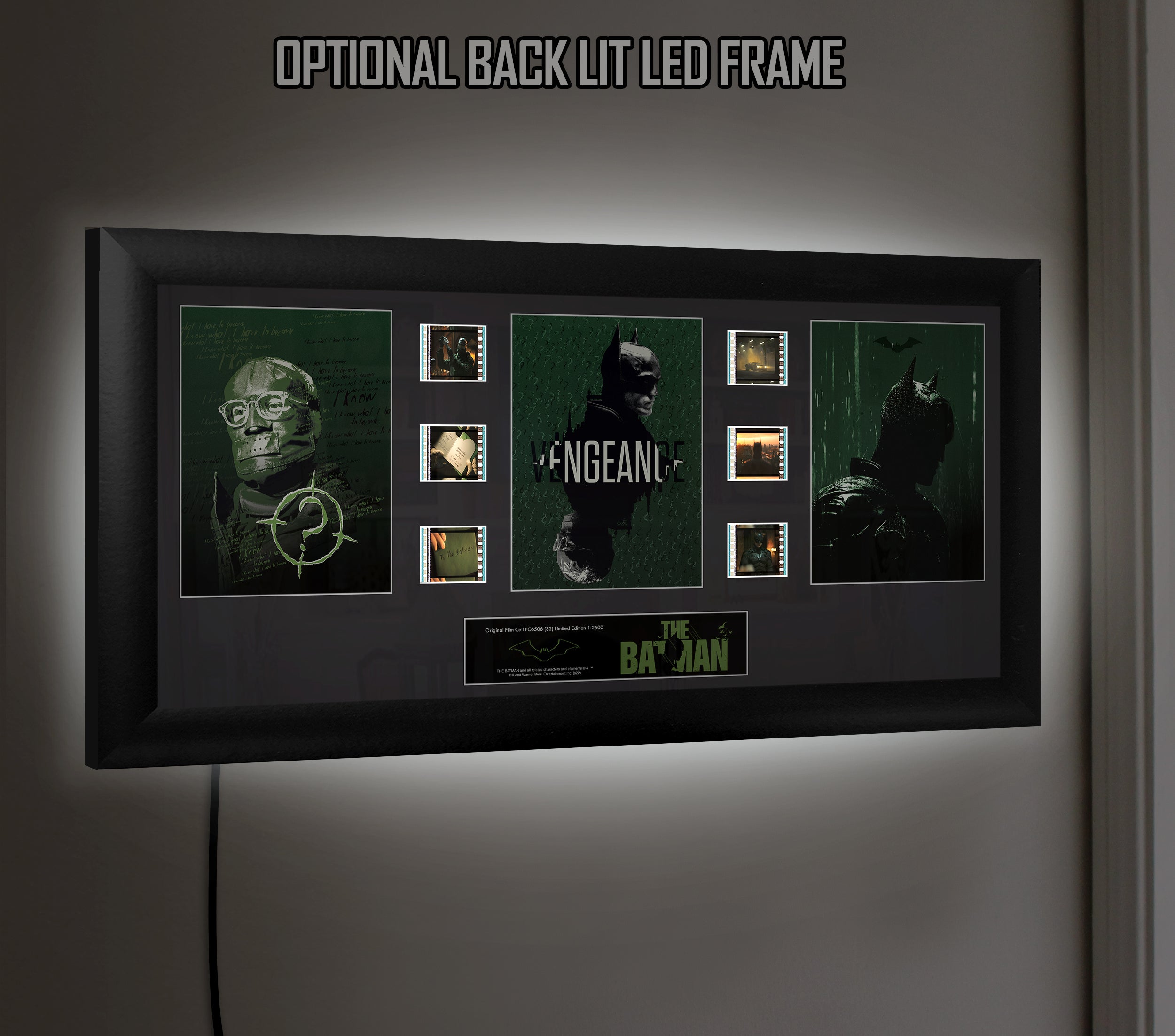 The Batman (S2) Limited Edition Trio Framed FilmCells Presentation USFC6506