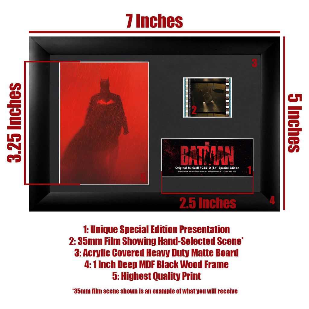 The Batman (S4) Minicell FilmCells Framed Desktop Presentation USFC6510