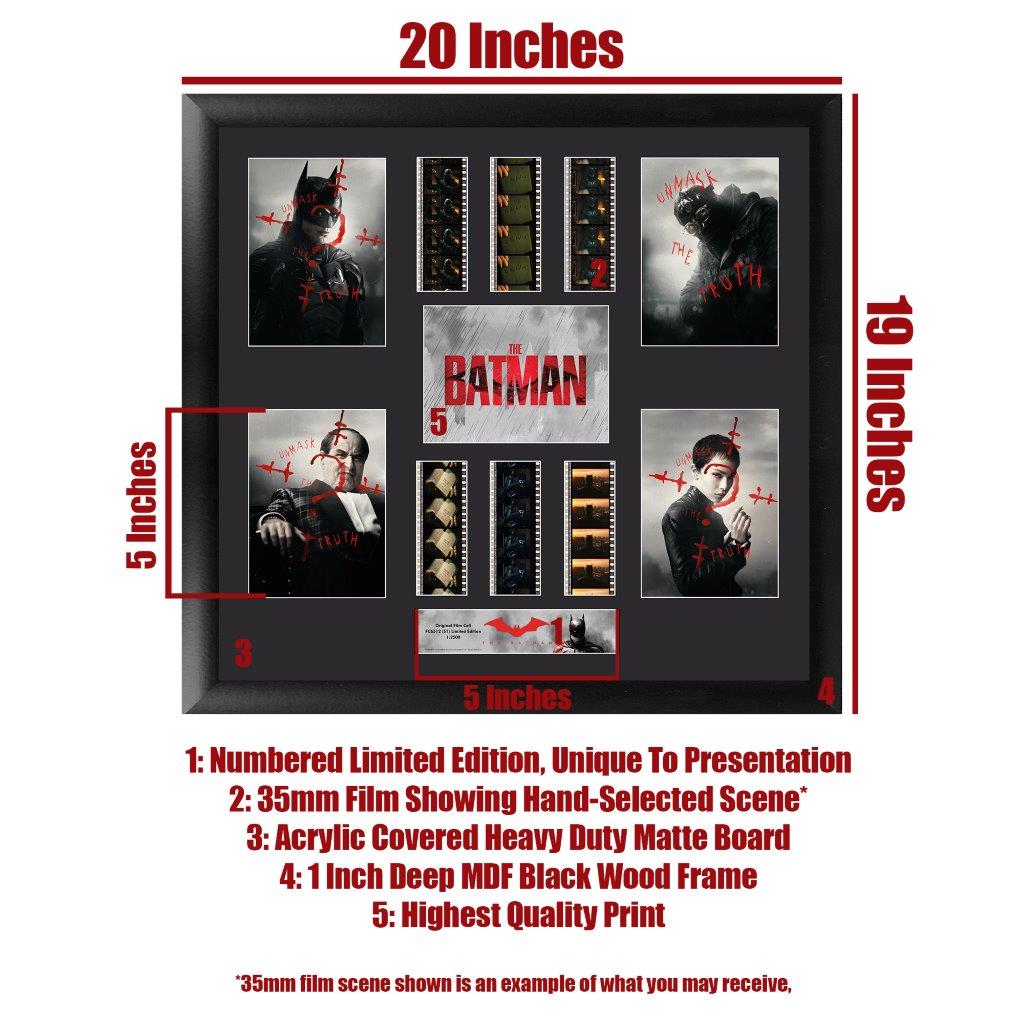 The Batman (S1) FilmCells Presentation Limited Edition Montage Framed Art USFC6512