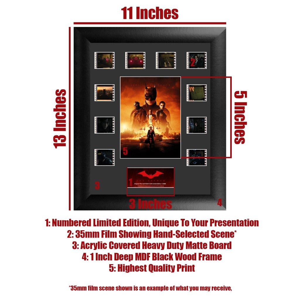 The Batman (S4) Limited Edition Mini Montage Framed FilmCells Presentation USFC6513