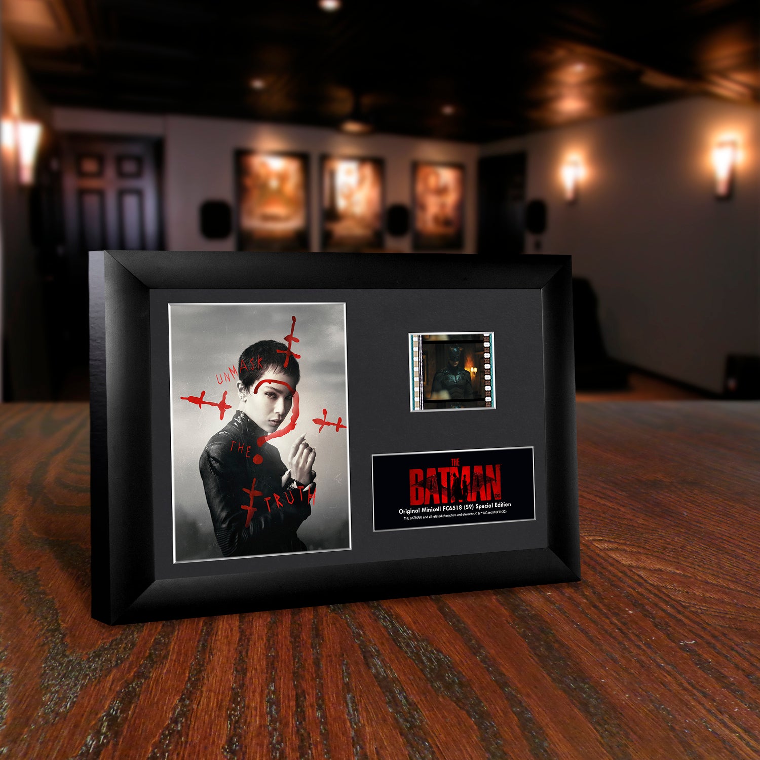 The Batman (Catwoman) Minicell FilmCells Framed Desktop Presentation USFC6518