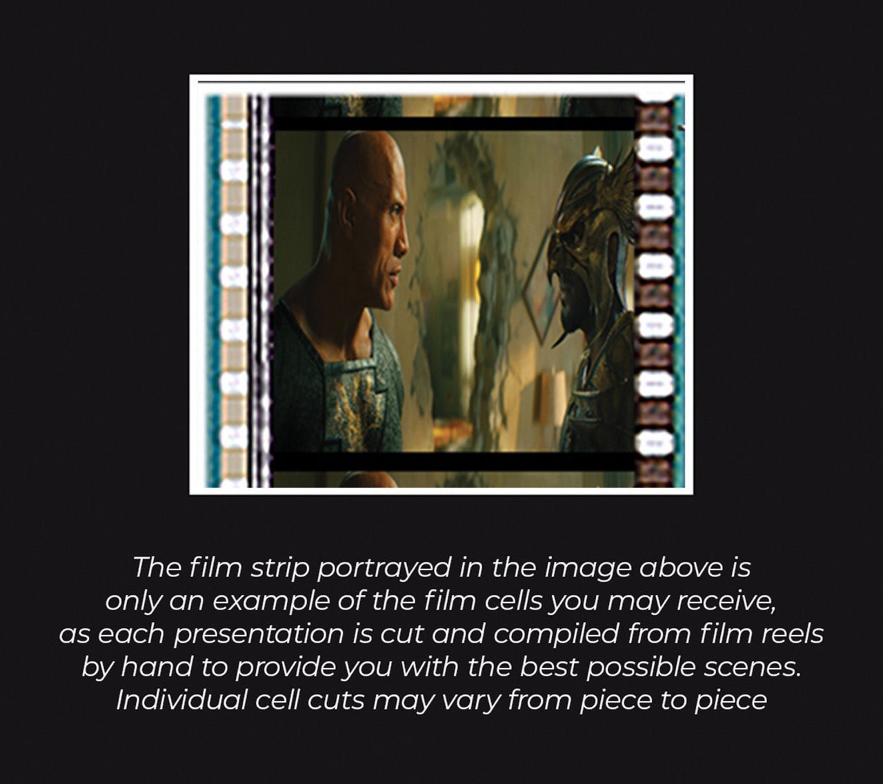 Black Adam (S1) Limited Edition Trio Framed FilmCells Presentation USFC6522