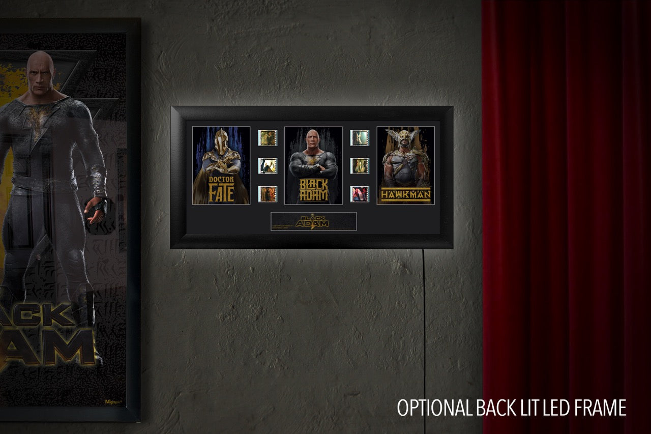 Black Adam (S1) Limited Edition Trio Framed FilmCells Presentation USFC6522