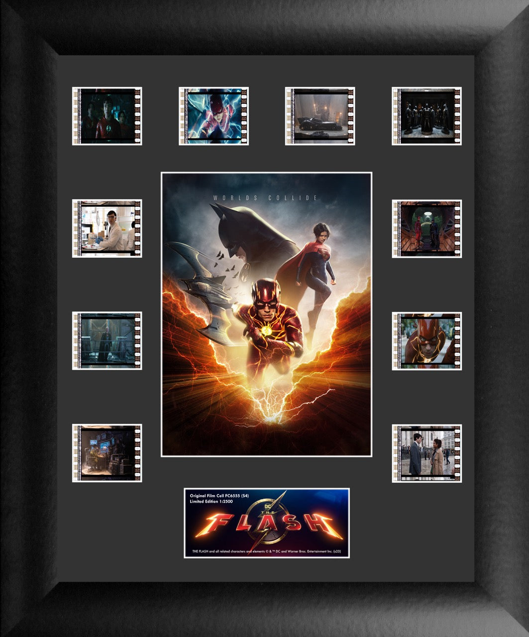 Flash Movie (S4) Mini Montage Framed FilmCells Presentation USFC6555