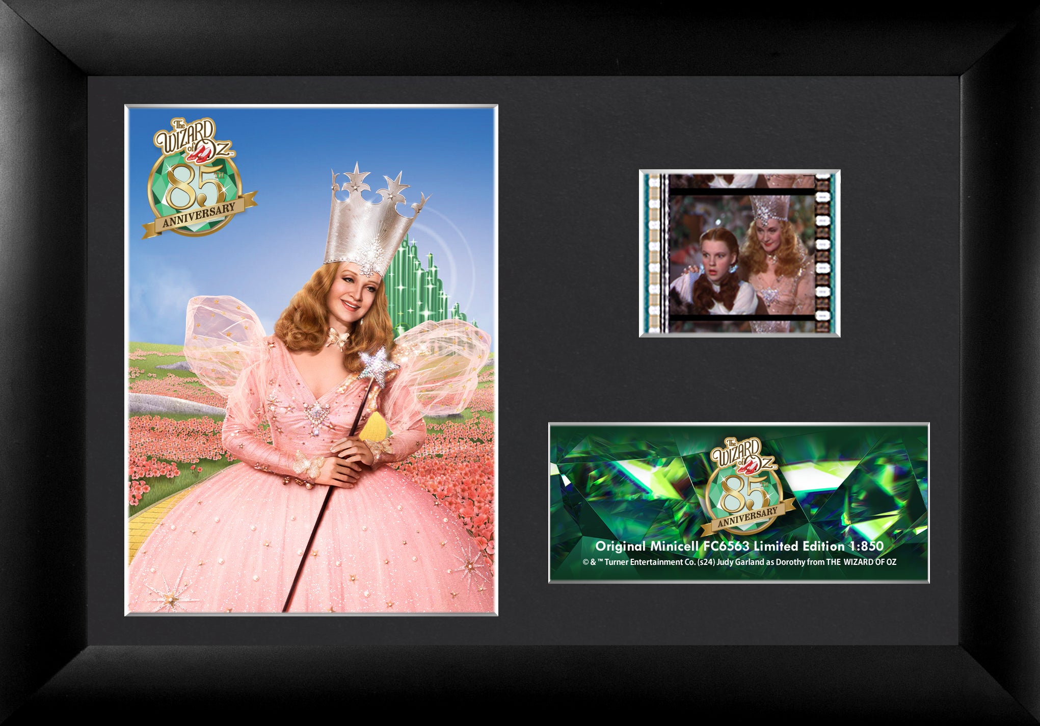 The Wizard of Oz (85th Anniversary - Glinda the Good Witch) Minicell FilmCells Framed Desktop Presentation USFC6563