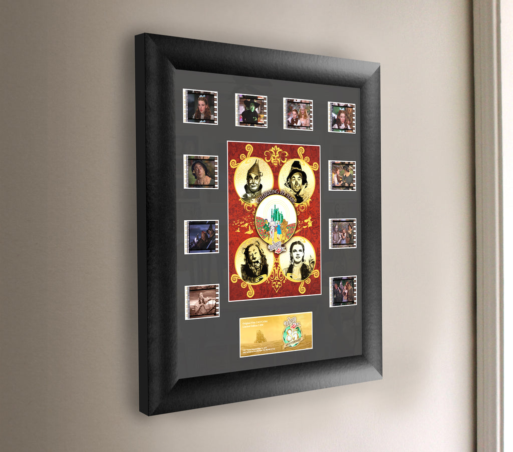 The Wizard of Oz (85th Anniversary - Character Profiles) FilmCells Presentation Mini Montage Framed Art USFC6566