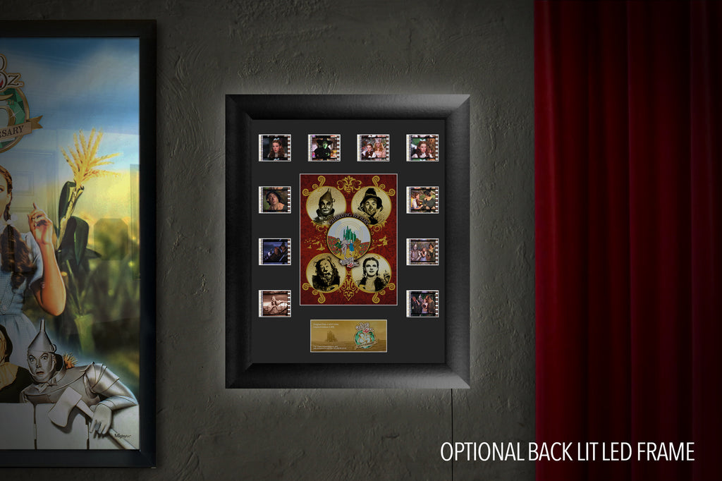 The Wizard of Oz (85th Anniversary - Character Profiles) FilmCells Presentation Mini Montage Framed Art USFC6566