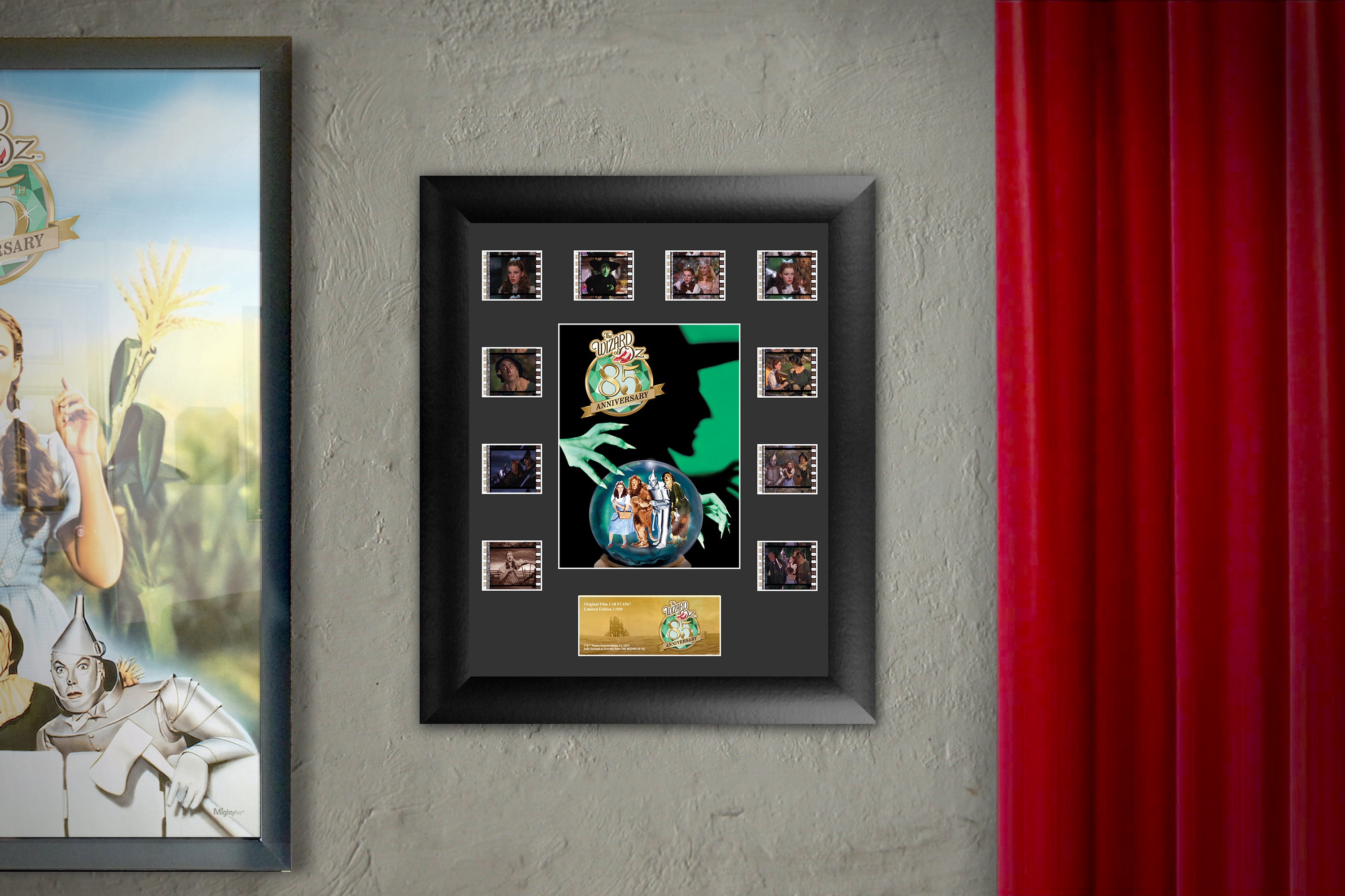 The Wizard of Oz (85th Anniversary - Wicked Witch of the West) FilmCells Presentation Mini Montage Framed Art USFC6567