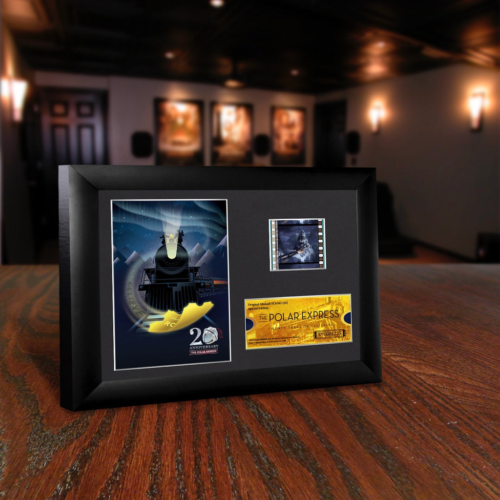 Polar Express (S5) Minicell FilmCells Framed Desktop Presentation USFC6583