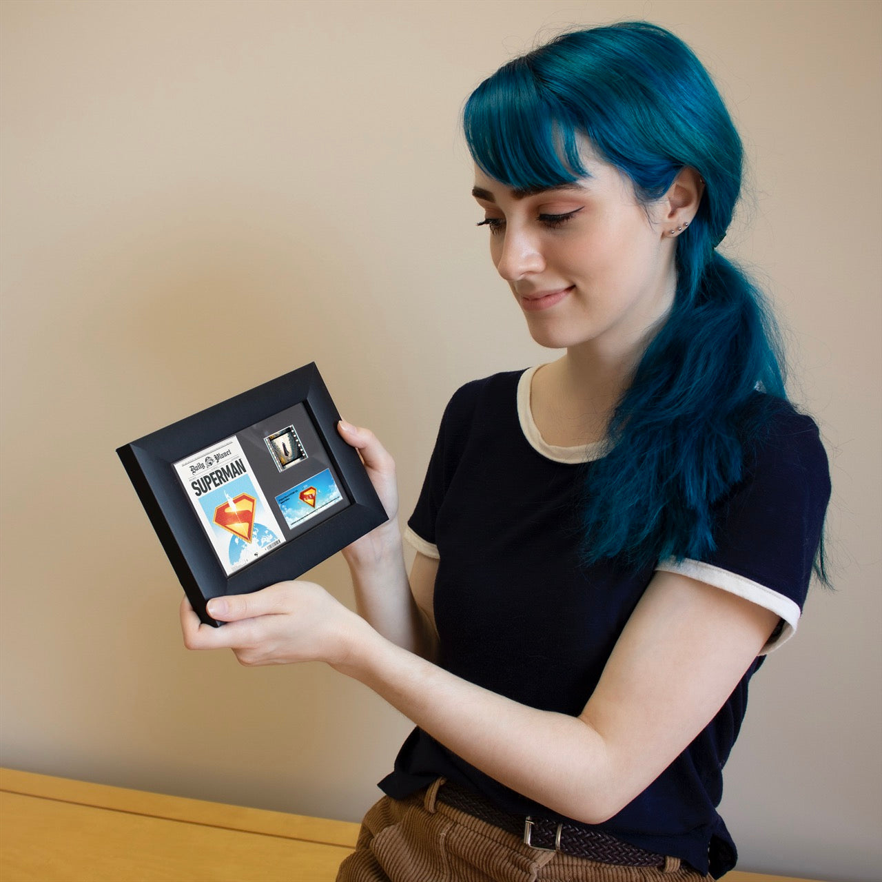 Superman (2025) (A Hero Rises) Minicell FilmCells™ Framed Desktop Presentation USFC6589