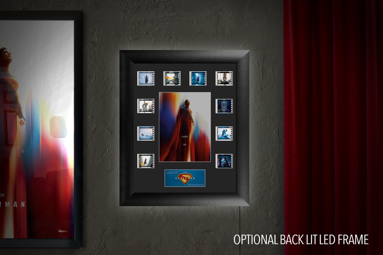 Superman (2025) (Look Up) Mini Montage Framed FilmCells™ Presentation USFC6590