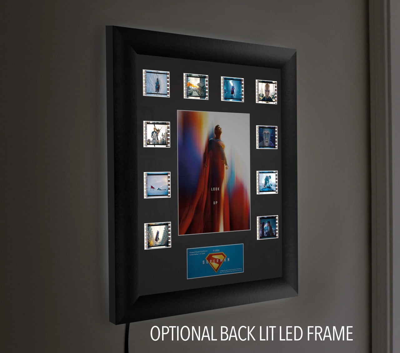 Superman (2025) (Look Up) Mini Montage Framed FilmCells™ Presentation USFC6590