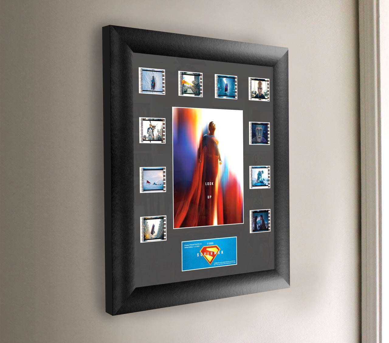 Superman (2025) (Look Up) Mini Montage Framed FilmCells™ Presentation USFC6590