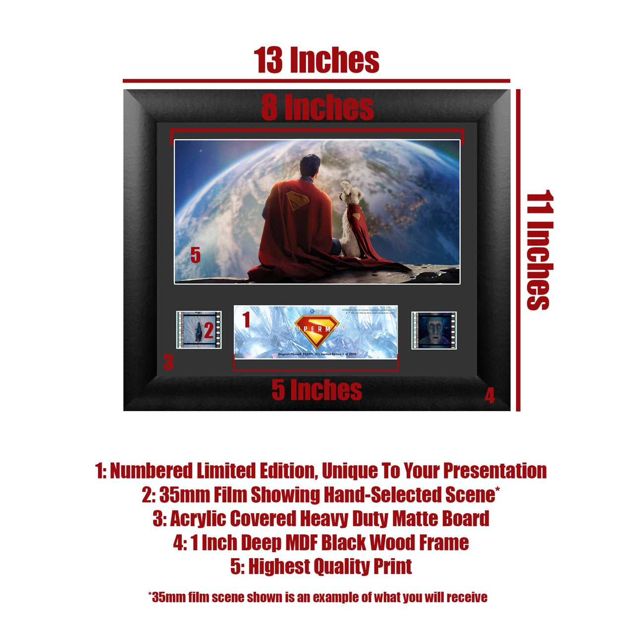 Superman (2025) (Superman & Krypto) Limited Edition Single FilmCells™ Presentation USFC6591