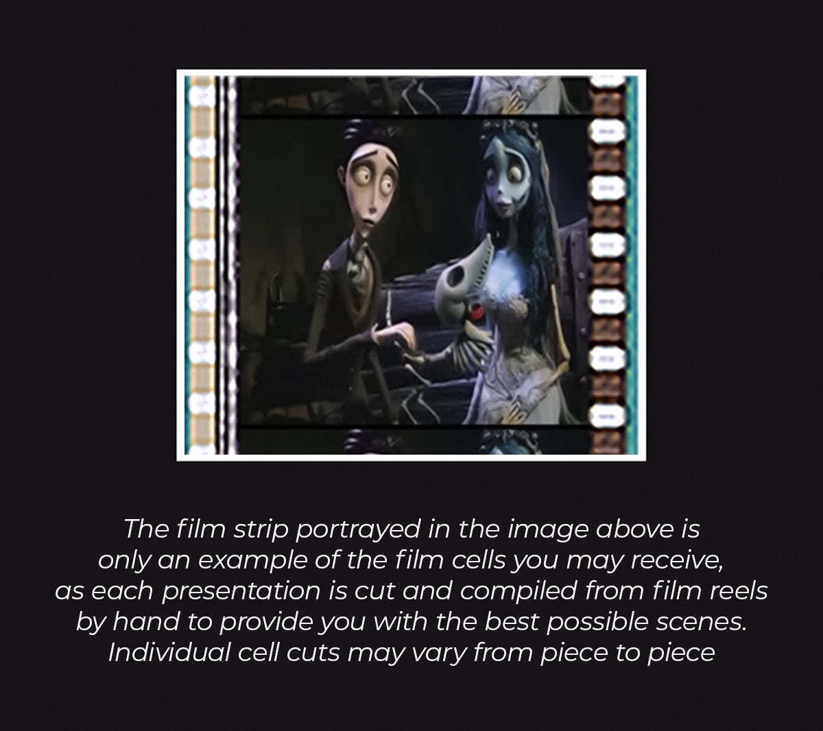 Corpse Bride (20th Anniversary) Minicell FilmCells™ Framed Desktop Presentation USFC6596