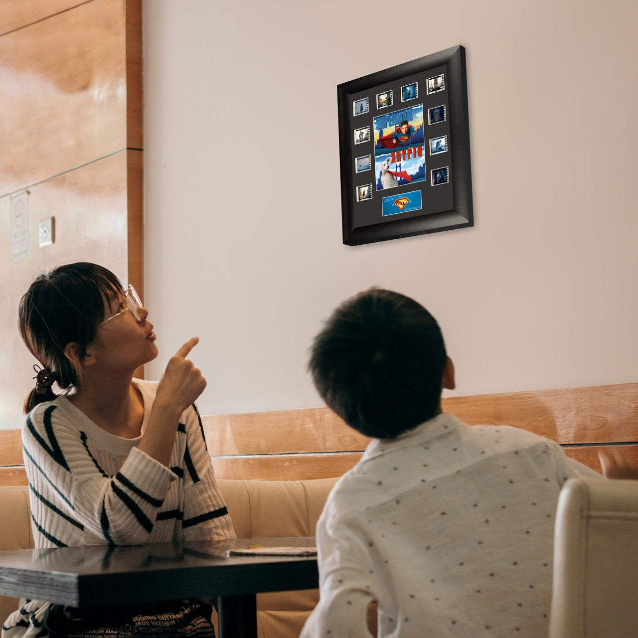 Superman (2025) (Superman & Krypto) Mini Montage Framed FilmCells™ Presentation USFC6598