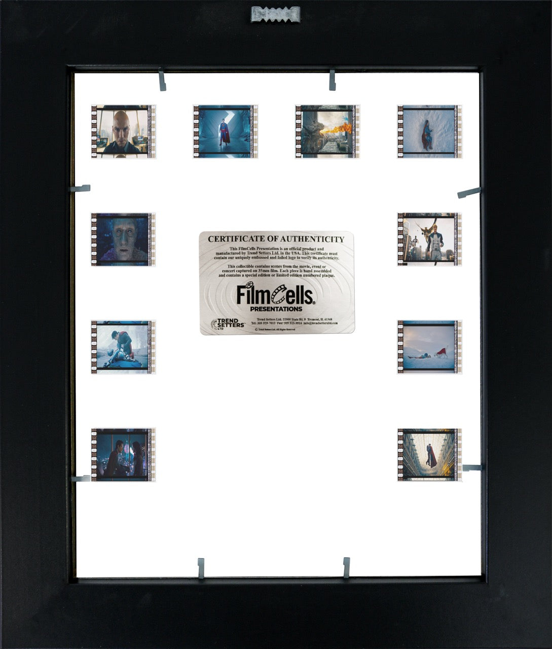 Superman (2025) (Fortress Ascension) Mini Montage Framed FilmCells™ Presentation USFC6599