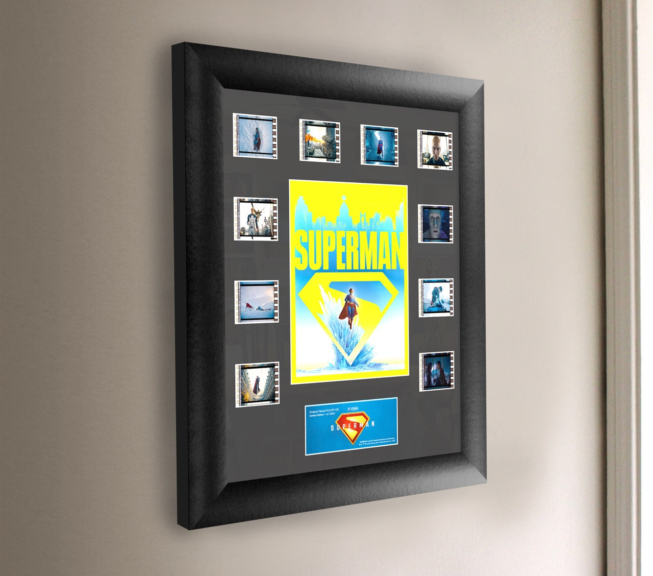 Superman (2025) (Fortress Ascension) Mini Montage Framed FilmCells™ Presentation USFC6599