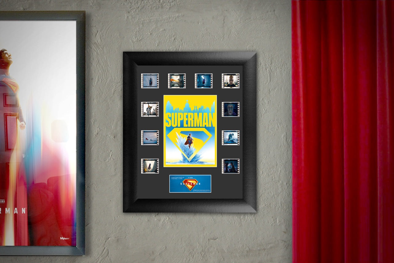 Superman (2025) (Fortress Ascension) Mini Montage Framed FilmCells™ Presentation USFC6599
