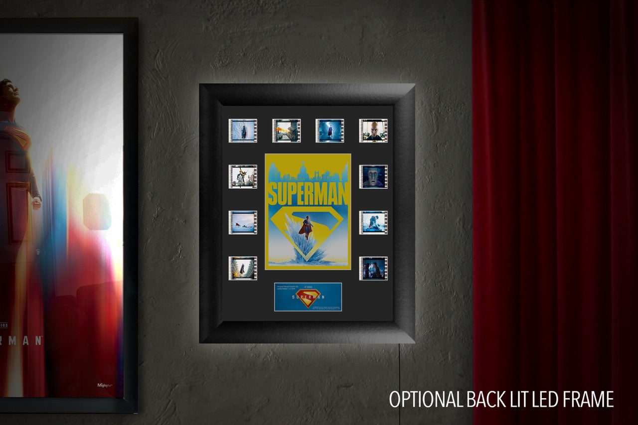 Superman (2025) (Fortress Ascension) Mini Montage Framed FilmCells™ Presentation USFC6599