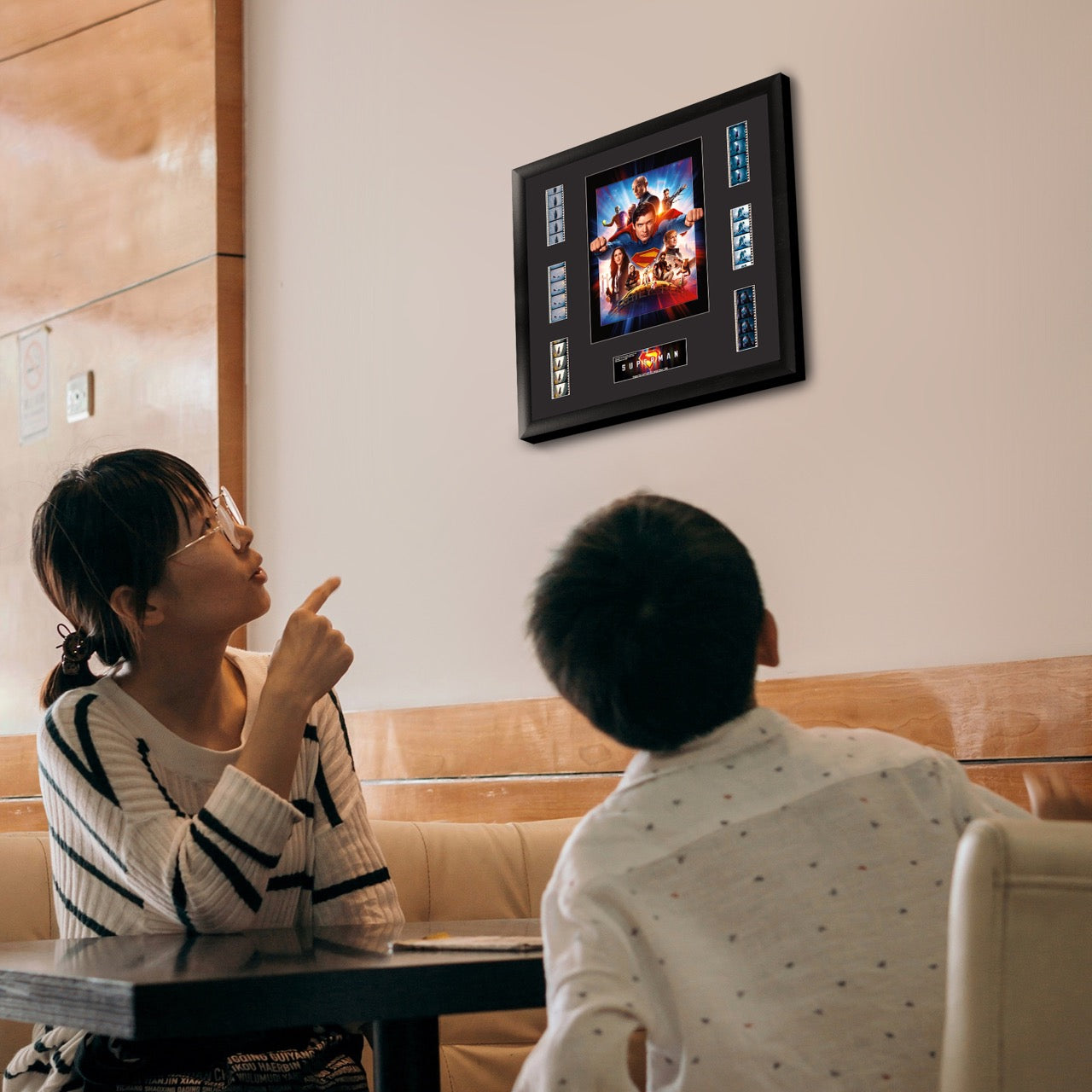 Superman (2025) (Heroes and Villains of Metropolis) FilmCells™ Presentation Limited Edition Montage Framed Art USFC6609