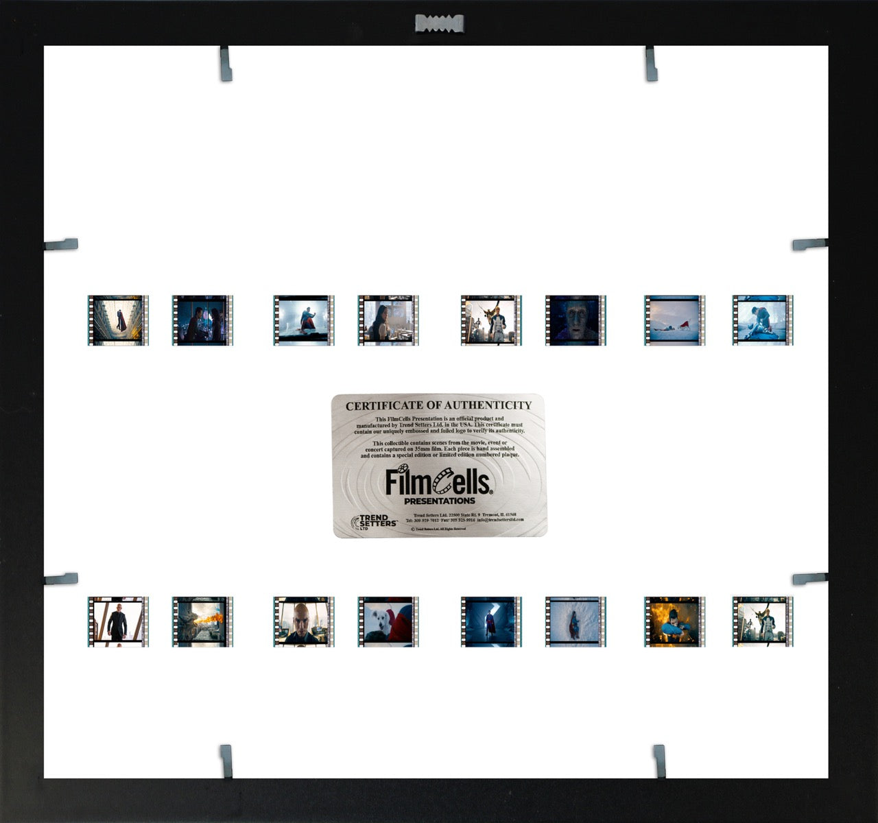 Superman (2025) (Heroic Ensemble) FilmCells™ Presentation Limited Edition Montage Framed Art USFC6613