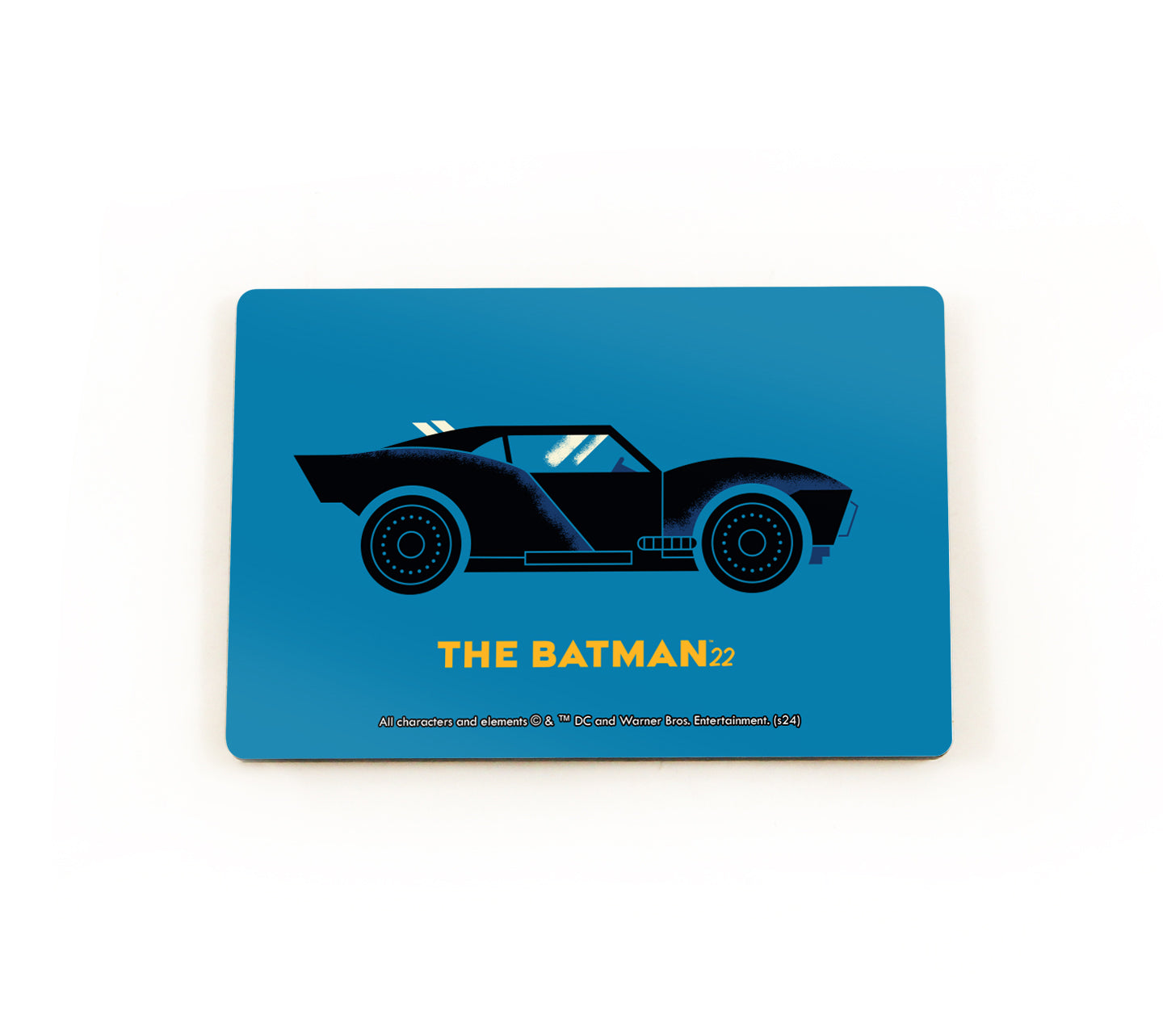 Batman 85th Anniversary (The Batman Batmobile 2022) Hardboard Rectangle Magnet HBDMH035
