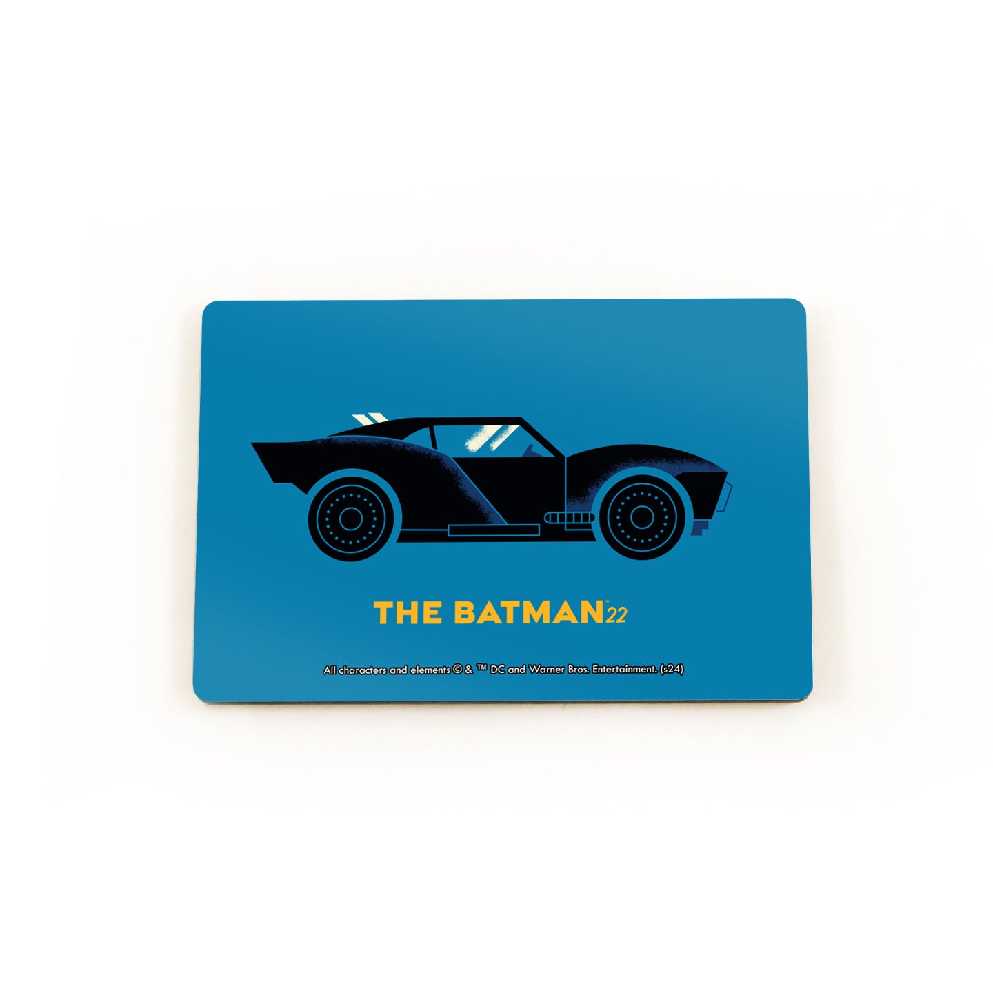 Batman 85th Anniversary (The Batman Batmobile 2022) Hardboard Rectangle Magnet HBDMH035