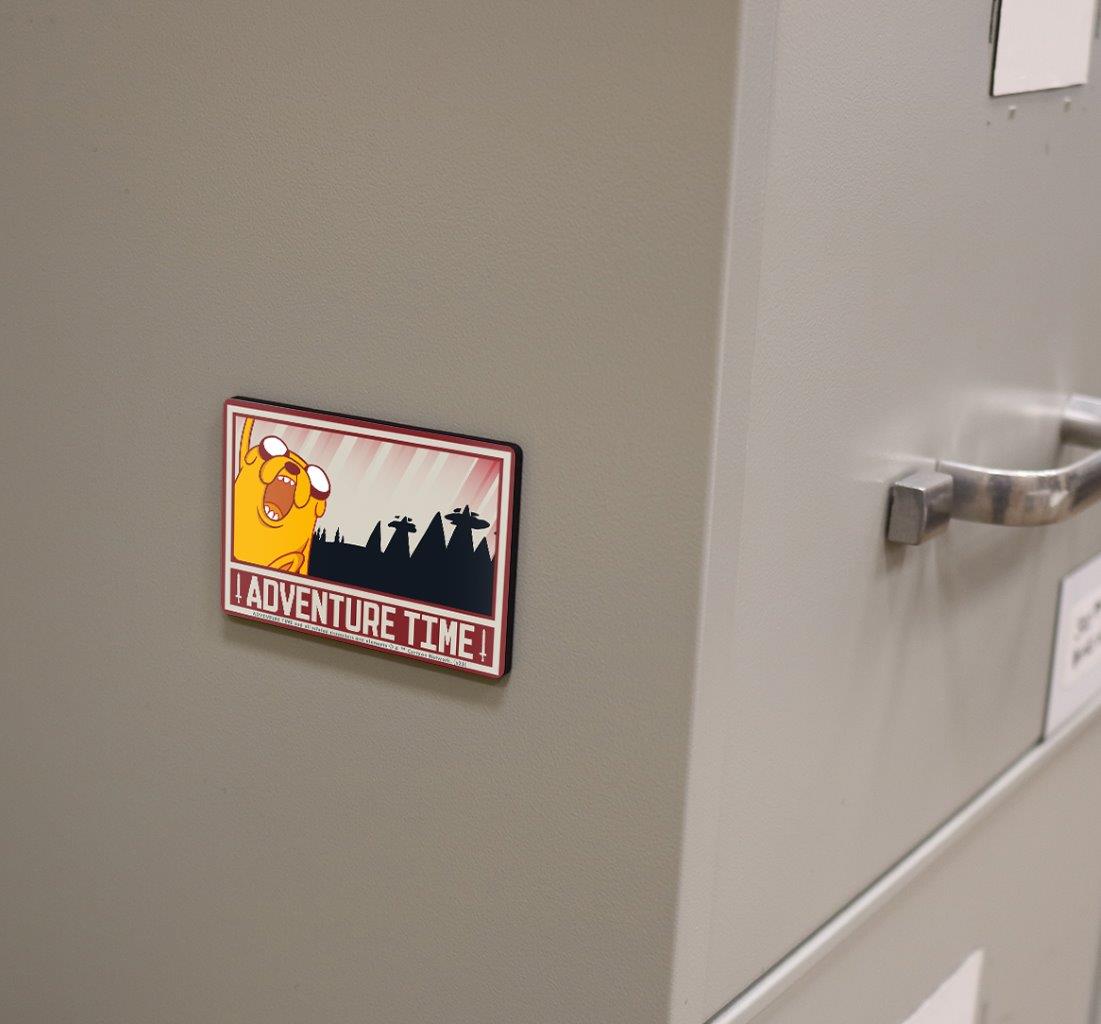 Adventure Time (Jake the Dog) Hardboard Rectangle Magnet HBDMH048