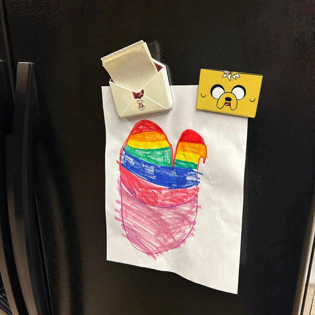 Adventure Time (Jake The Dog) Hardboard Rectangle Magnet HBDMH049