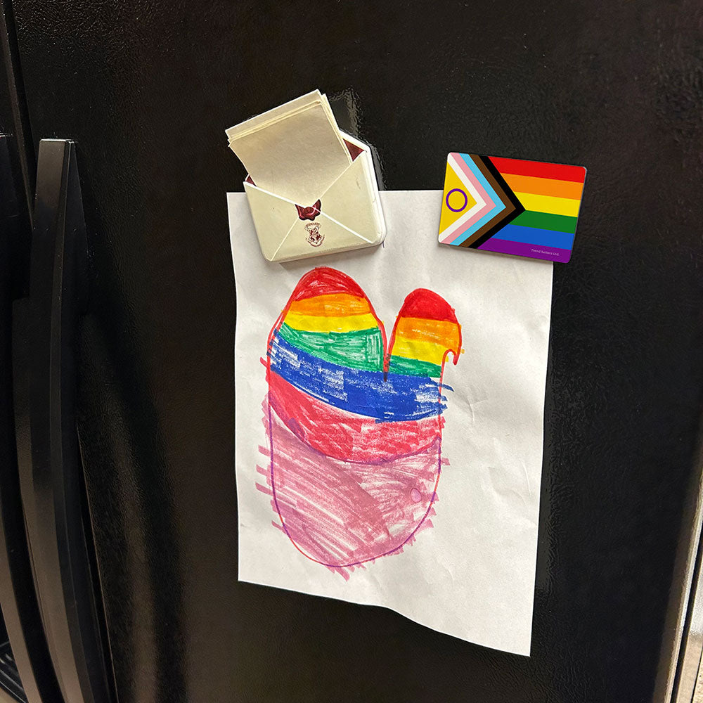 Trend Setters Original (Pride Flag) Personalized Hardboard Rectangle Magnet HBDMH061