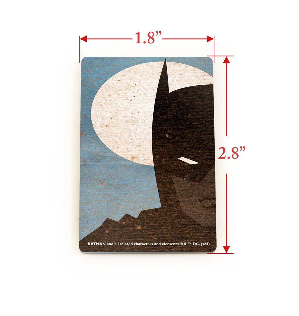 DC Comics (Batman Juxtaposition) Hardboard Rectangle Magnet HBDMV031